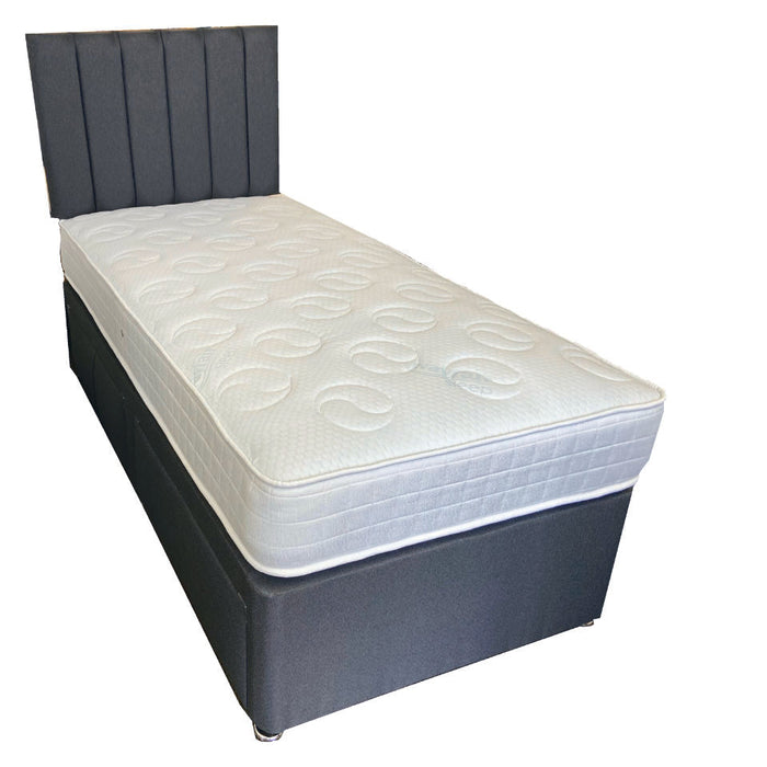 Tulip 2ft6 Two Drawer Small Single Bed with Headboard