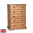 Farm House Solid Pine 5 Drawer Chest