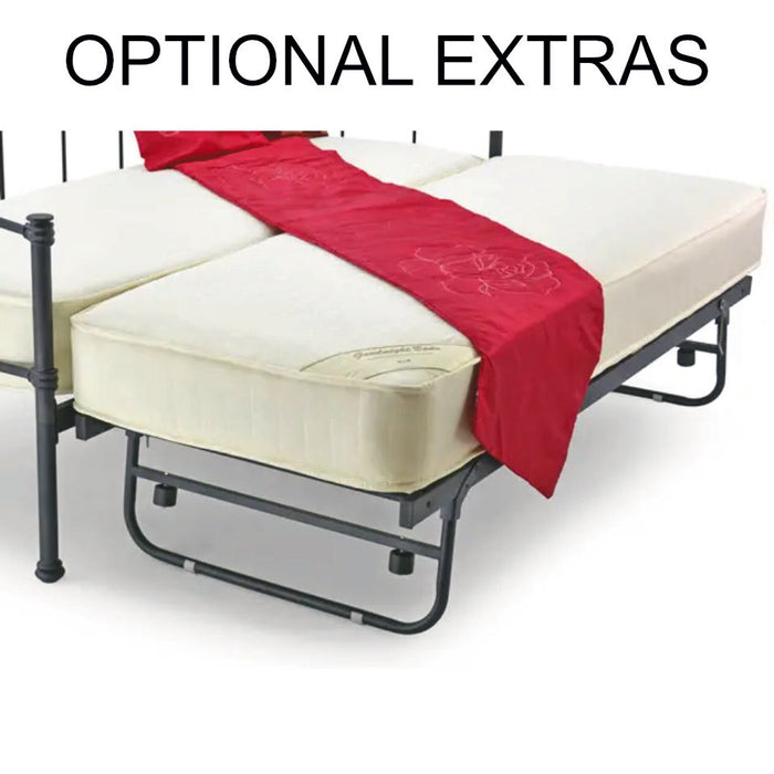 Black Metal Small Single Daybed