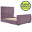 Apollo Fabric Bedstead with High Foot End