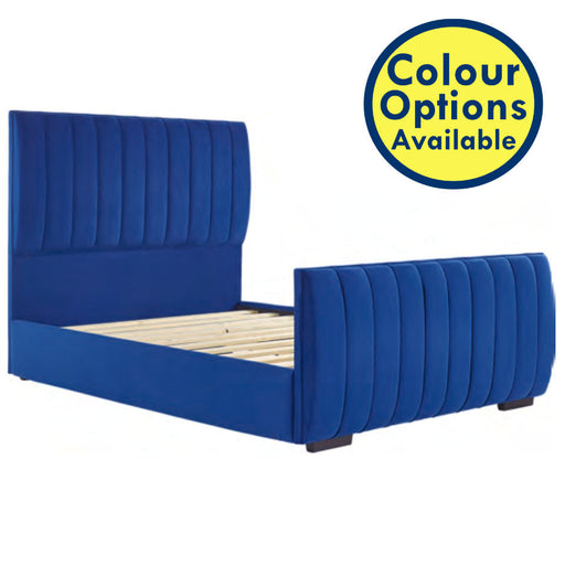 Classic Fabric Bedstead with High Foot End