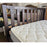 Farm House Walnut Colour Twycross Shaker Solid Pine Wooden Bed Frame