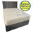 Dreamland Beds 120cm (4ft) Pocket Sprung Evergreen Small Double Bed with Two Drawers & Headboard