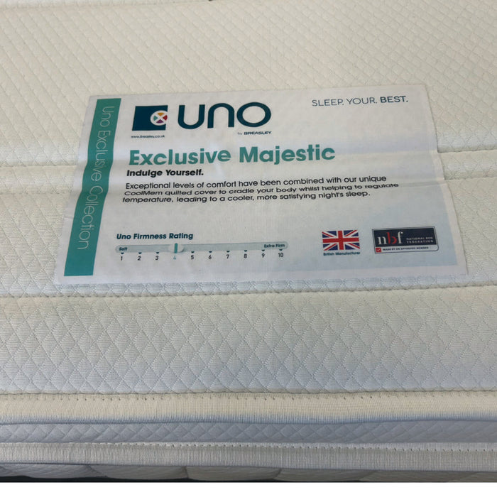 Shop Floor Clearance Exclusive Majestic 4ft6 (135cm) Double Mattress IN STOCK