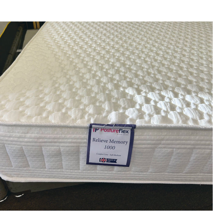 Relieve Memory 1000 120cm (4ft) Small Double Mattress