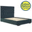 Manhattan Fabric Bedstead with Low Foot End