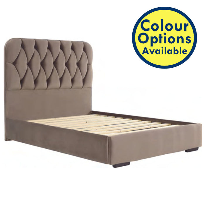 Marnie Fabric Bedstead with Low Foot End