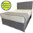 Dreamland Beds Opulence Memory 1500 120cm (4ft) Small Double Bed with Two Drawers & Headboard