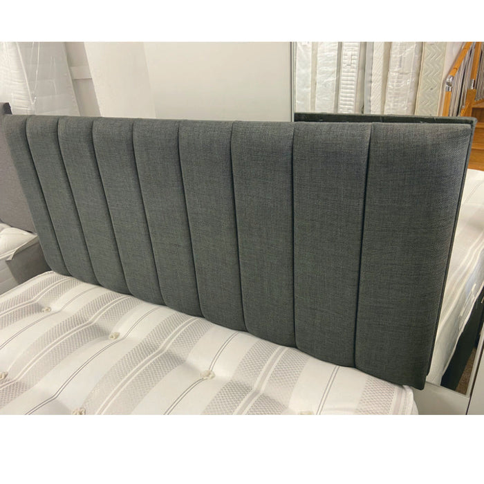 Classic Beds New Pocket Firm Feel 4ft6 Double 2 Drawer Divan Bed and Headboard
