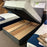SHOP FLOOR CLEARANCE Vermont 1000 4ft6 Double Front Opening Ottoman Set IN STOCK