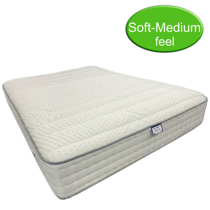 The Bed Shop Perry 3000 Pocket Sprung 5ft (150cm) Kingsize Mattress