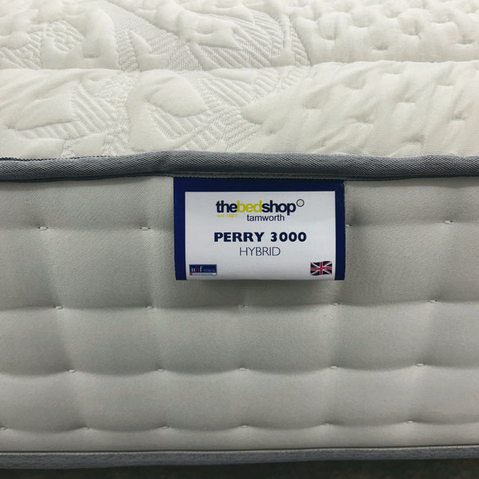 The Bed Shop Perry 3000 Pocket Sprung 5ft (150cm) Kingsize Mattress
