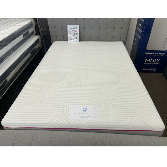 SHOP FLOOR CLEARANCE Polar Memory Plus 4ft6 Double Memory Foam & Pocket Sprung Mattress IN STOCK