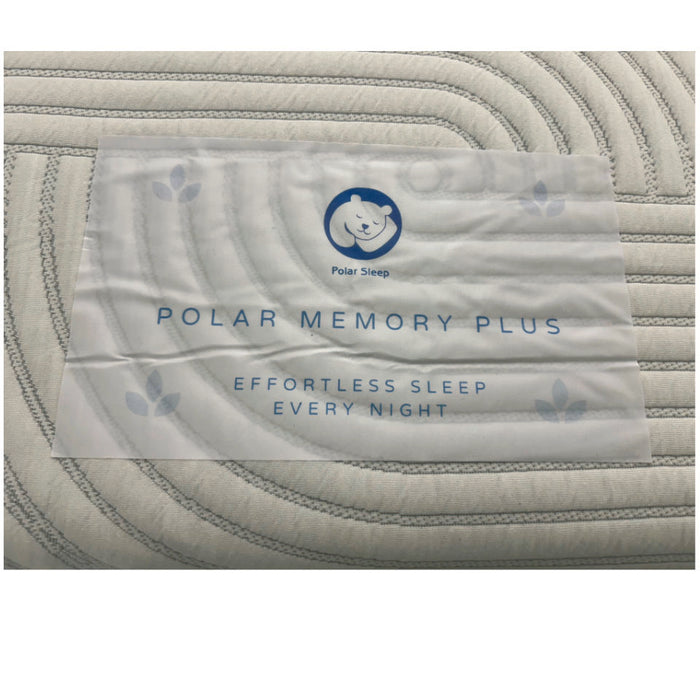 Polar Memory Plus 5ft (150cm) Kingsize Memory Foam & Pocket Sprung Mattress IN STOCK
