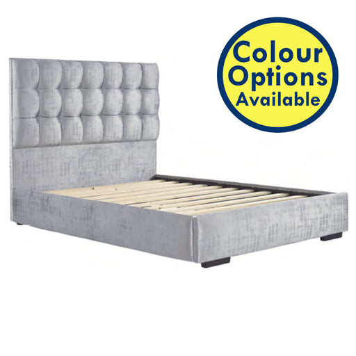 Quad Fabric Bedstead with Low Foot End