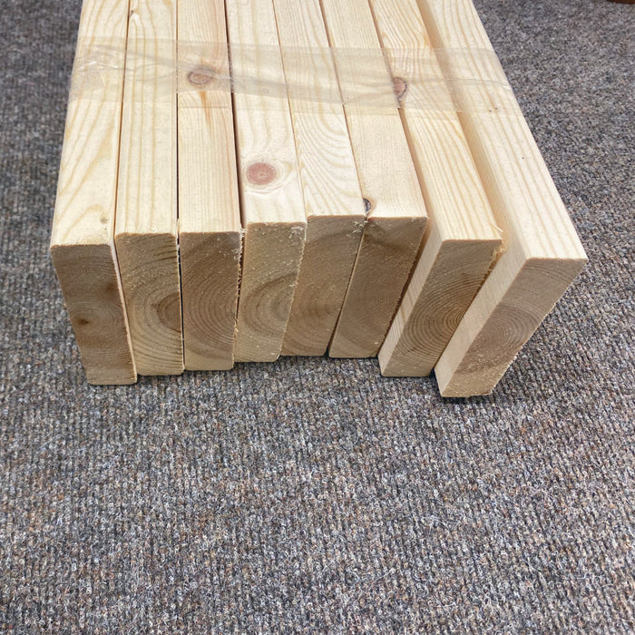 Farm House Galley Solid Pine Wooden Bed Frame in Black Ash